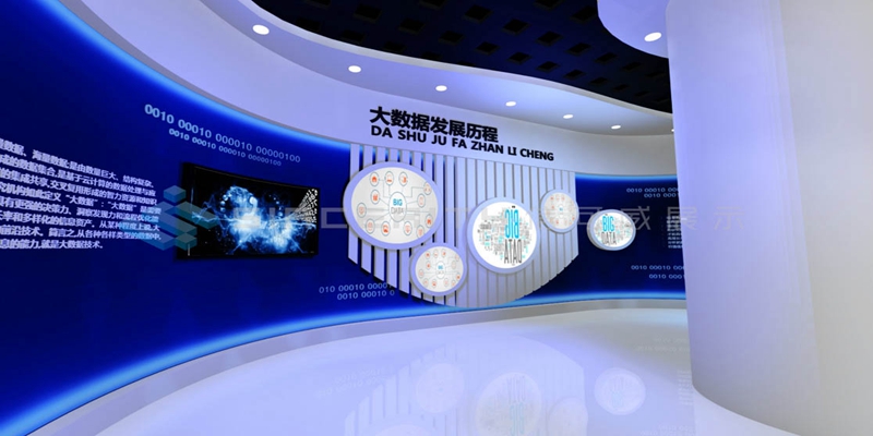 數字展廳設計內部圖