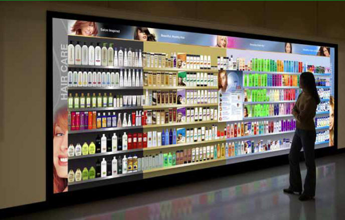 虛擬墻，虛擬墻技術，虛擬墻展示